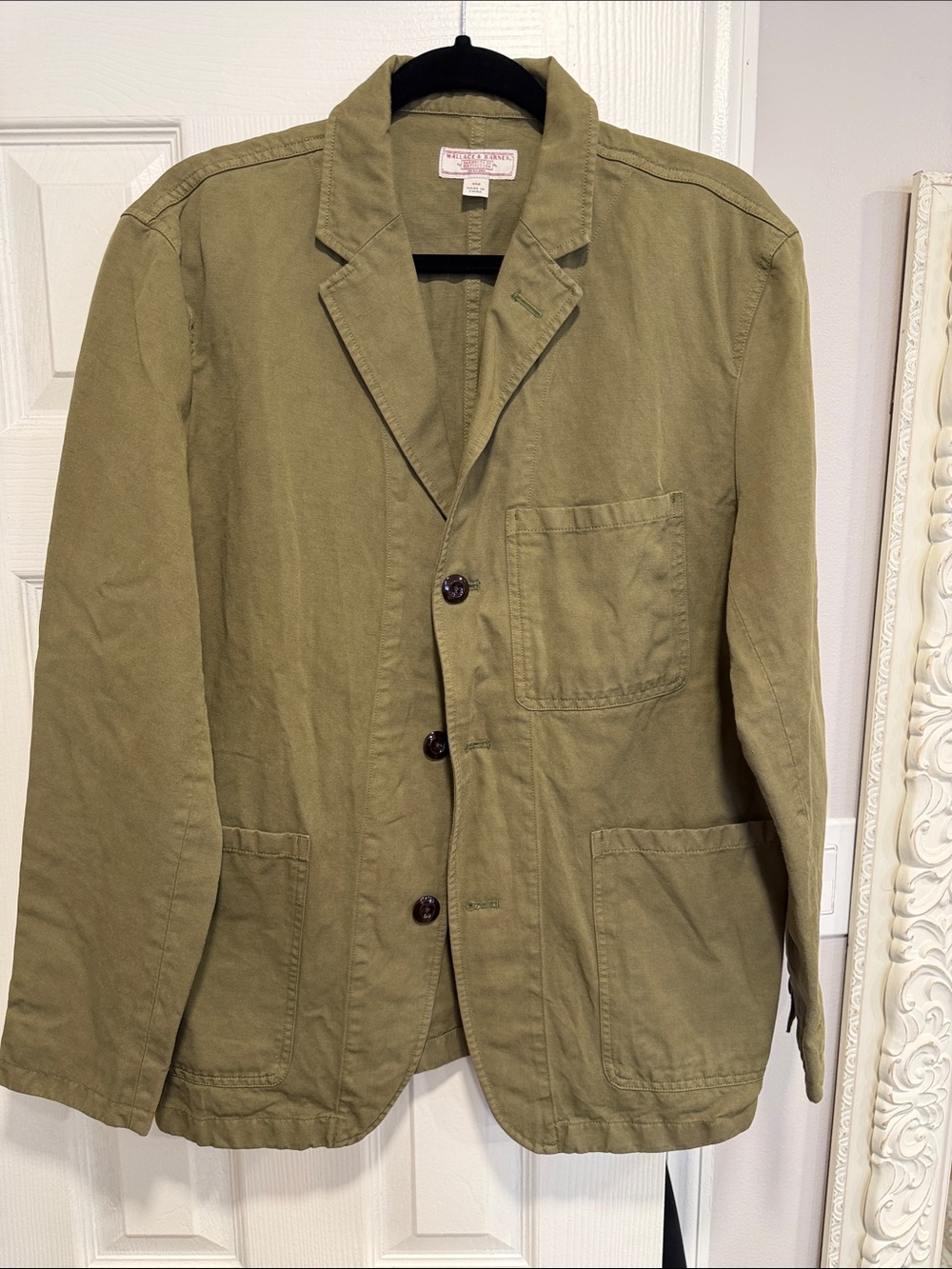 J Crew Wallace & Burns Blazer in Cotton Linen
